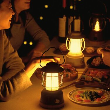 LED кемпінговий ліхтар Abenteuerlicht - вологостійка акумуляторна лампа для кемпінгу з тривалим часом роботи (200 годин), регульована яскравість, 2 колірні температури, 390 люмен, USB-зарядка