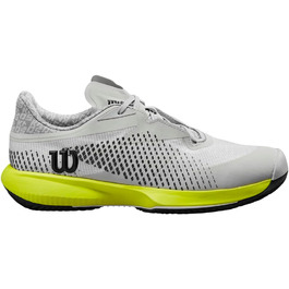 Тенісне взуття Wilson KAOS Swift 1.5 Clay для чоловіків, 43 1/3 EU, Pearl Blue/Black/Safety Yellow
