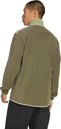 Чоловіча флісова куртка-світшот adidas Terrex Multi Fu Zip Fleece Jacket, Olive Strata/Tent Green, розмір L