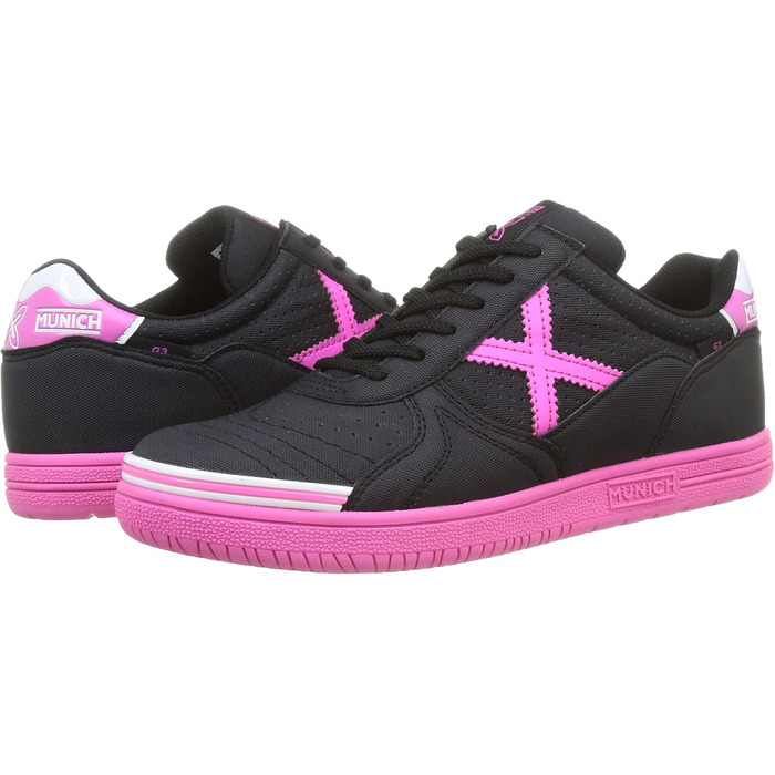 Дитячі кросівки Munich G-3 Profit для легкої атлетики (41 EU, чорний/рожевий)