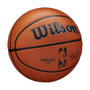 М'яч баскетбольний Wilson NBA Authentic Series Outdoor WTB7300XB, оранжевий, для гри на вулиці