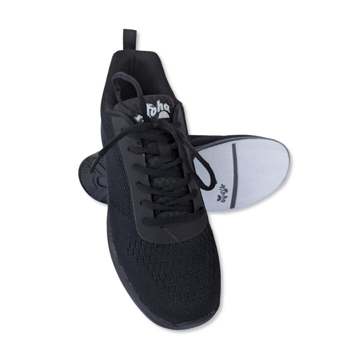 Жіноче/Чоловіче/Юнацьке взуття для боулінгу Aloha HexaGo – для правші та лівші (38 EU, чорний)