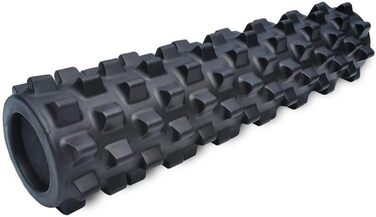 RumbleRoller структурований масажний ролик для м'язів, піна, для фітнесу та реабілітації
