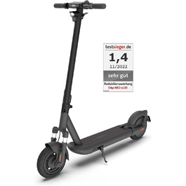 Електросамокат Odys NEO e100, складаний, з допуском до дороги, додатком, до 100 км, 140 кг, пневматичні колеса, 20 км/год, подвійне гальмо, дисплей, IP55