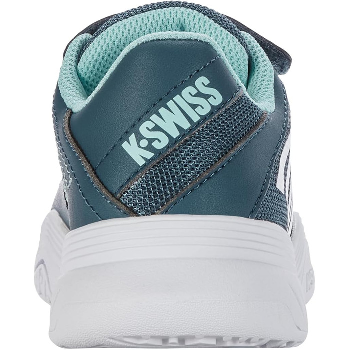 Кросівки для хлопчиків K-Swiss Court Express Omni, біло-аква блакитний, 35 EU