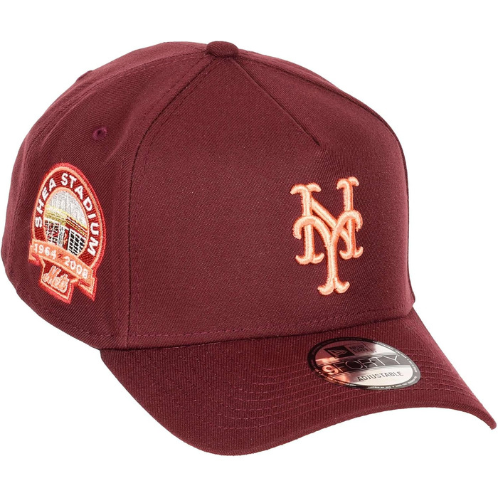 Кепка New Era MLB Бейсболка з логотипом команди New York Mets 9Forty A-Frame Snapback, універсальний розмір