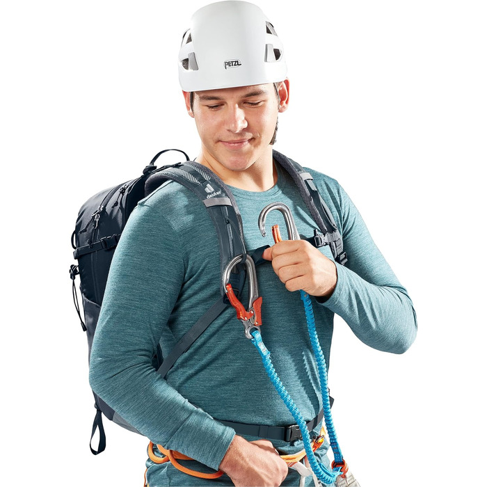 Рюкзак для туризму Deuter Trail 25 л, чорний, для скелелазіння і походів