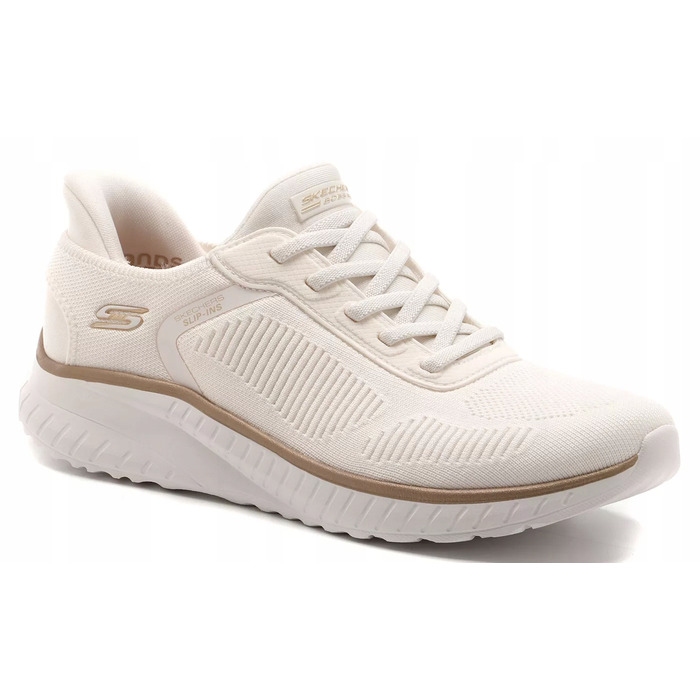 Жіночі кросівки Skechers Bobs Squad білі 117497 WTGD 39