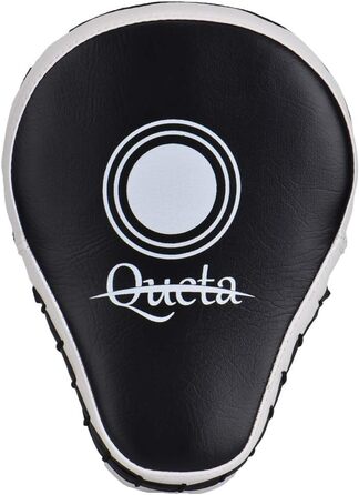 Рукавички для боксу Queta Pratzen PU, 1 пара: тренувальні рукавички для кікбоксингу, боксу, муай-тай, карате, тхеквондо, єдиноборств (білі)