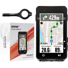 Велокомп'ютер iGPSPORT iGS630S GPS, 2.8
