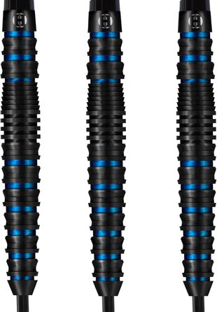 Універсальні дротики для дорослих Spina Black Steeltip, сталь