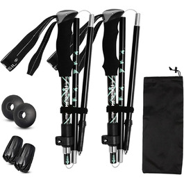 Тrekking-стійки для ходьби, телескопічні, регульовані 110-125 см, складні, легкі