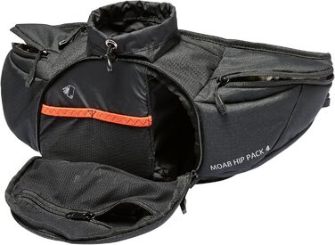 Поясна сумка VAUDE Moab Hip Pack 4 чорна, універсальний розмір