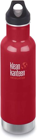 Пляшка для води Klean Kanteen Classic 592 мл, червона, сталева