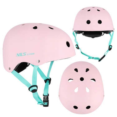 Дитячий велосипедний шолом з регулюванням та набір захисту для скейтбордингу, розмір L