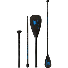 Гібридне весло для каяка та SUP Brunelli Carbon Dual Tech 180-220 см, 3-секційне
