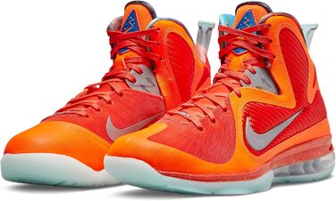 Кросівки баскетбольні Nike Lebron IX для жінок, 37.5 EU, помаранчевий, з відбиваючими елементами