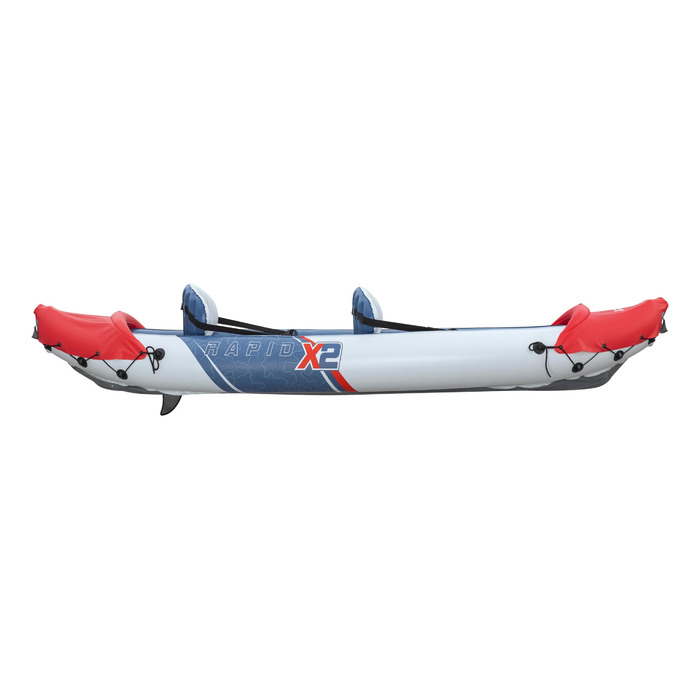 Надувний двомісний каяк Bestway Lite Rapid X2 (65077), 321 x 100 см, комплект