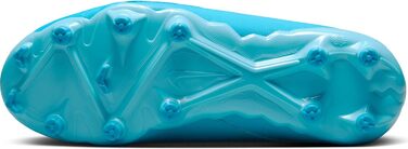 Дитячі футбольні бутси Nike Phantom Gx II Academy Fg/Mg, Blue Fury/White, розмір 37.5