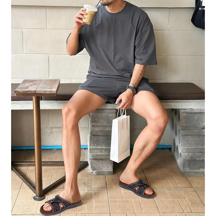 Чоловічі спортивні сандалії COFACE для відновлення після навантажень, підтримка склепіння стопи, ортопедичні, для чоловіків, розмір 40-48, колір коричневий