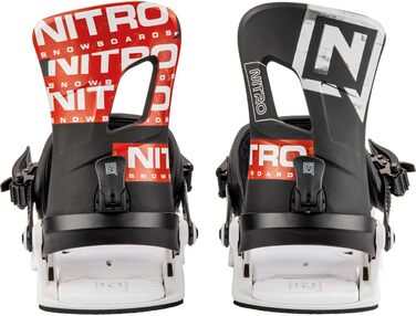 Зв'язування для сноуборду Nitro Ramber '23 Mountain Freestye UTRA BACK (L, RAW)