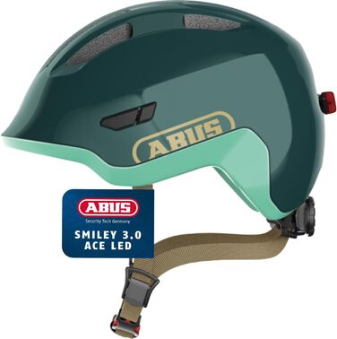 Дитячий велосипедний шолом ABUS Smiley 3.0 ACE LED з підсвіткою