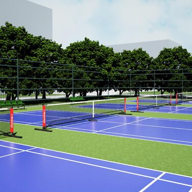 PickleTech 4.0: Портативна сітка для піклболу, 6.6 м, Outdoor, з сумкою, сертифікат USAPA