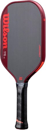 Ракетка для піклболу Wilson Blaze SF Pro 13, чорно-червона, 10.2 см