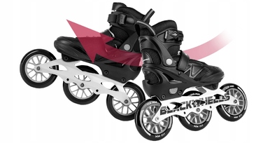 Регульовані ролики Blackwheels Dynamic, розм. 39-42