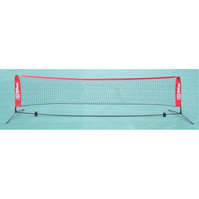 Тенісна сітка Wilson EZ 5,5 м для корту, міцна, легка установка