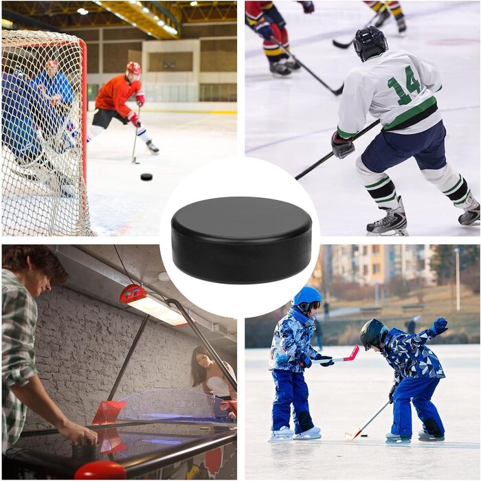 8 шайб для хокею XIHIRCD: пінополіуретан, 7,5 см, для тренувань в приміщенні