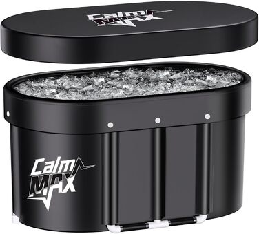Ванна для криотерапії CalmMax Ovale - 450 л, переносний бак для холодної води, 5 шарів, 105 см, для спортсменів