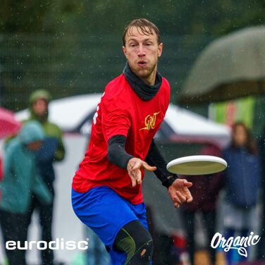 Фрісбі Eurodisc Ultimate Profi Disc 4.1 Summer 175g – професійний диск для тренувань та змагань, стабільний політ >100м, екологічні матеріали