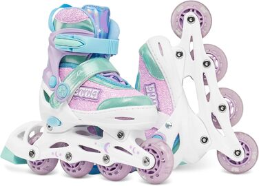 Інлайнери дитячі RAVEN Etta Violet з LED підсвіткою, регульовані (30-33 розмір)