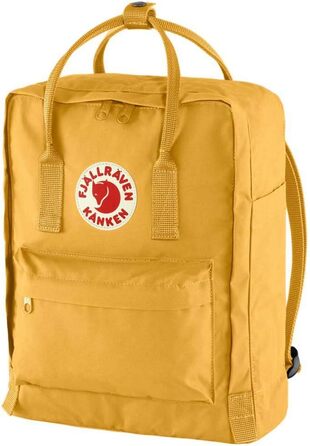 Рюкзак Fjällräven Kånken унісекс, універсальний розмір, охра-конфеті, оригінальний шведський дизайн