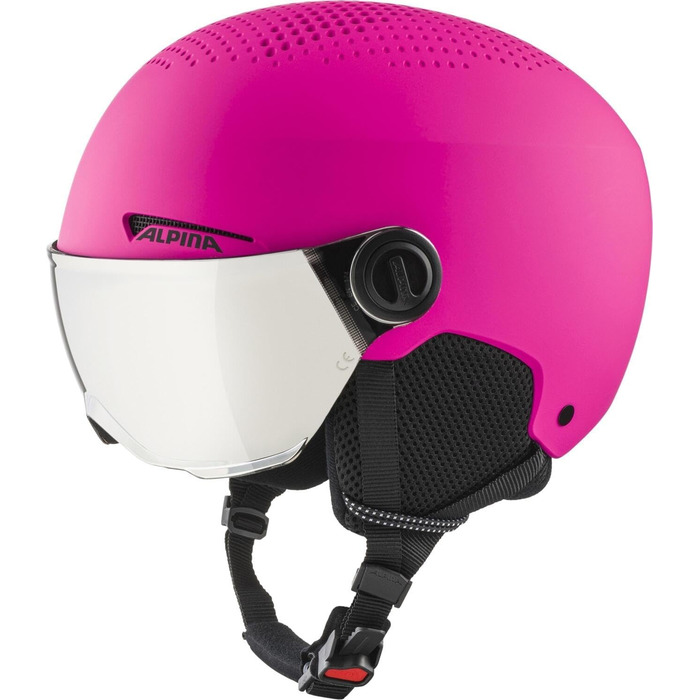 Шолом для велосипеда ALPINA ZUPO Visor Q-LITE Flamingo матовий 51-55 см