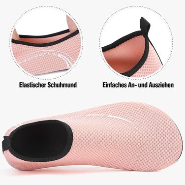 Шкарпетки для плавання та водних видів спорту Sixspace: дихаючі, швидковисихаючі, для чоловіків та жінок, розміри 34-47