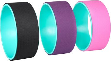 Килимок для йоги Exerz Yoga Rad 33x14 см, чорний - для пілатесу та розтяжки