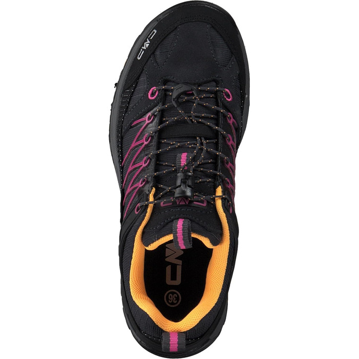 CMP Rigel Low Trekking Wp: Трекінгові черевики, Antracite-Bouganville, 38 EU