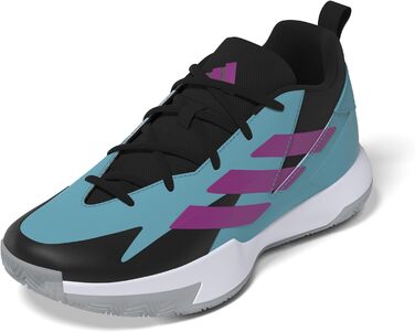 Кросівки баскетбольні adidas Cross 'Em Up Select Unisex, 40 EU, Lucid Cyan/Core Black/Purple Burst