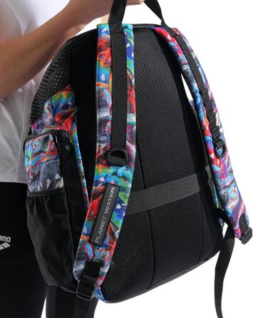 Рюкзак для плавання Arena One Go 45L з прикрасою 'Морська черепаха' – спортивний рюкзак для подорожей