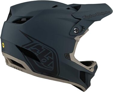 Шолом Troy Lee Designs D4 Composite сірий XL – велосипедний, композитний, для екстремального спорту