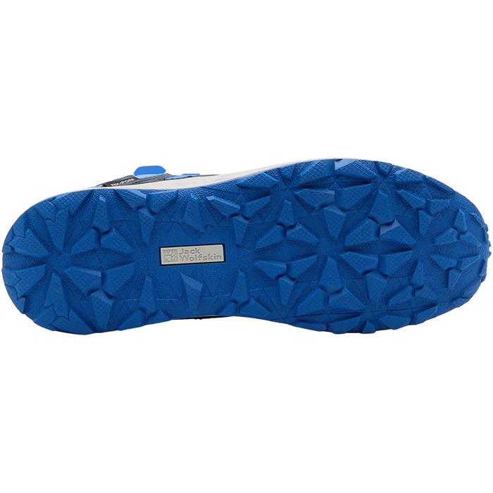 Черевики трекінгові Jack Wolfskin Woodland 2 Texapore Mid K, дитячі, 31 EU, синій