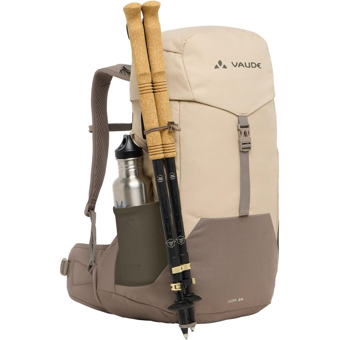 Рюкзак VAUDE Jura 24, 24 л – легкий туристичний рюкзак із вентильованою спинкою, відділенням для питної системи та гнучкими зовнішніми кишенями, ідеальний для одноденних походів