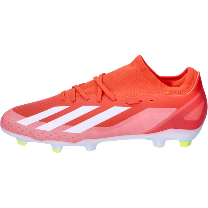 Кросівки футбольні Adidas X Crazyfast 3 FG для твердого поля (48 EU, Червоний, Білий, Жовтий)