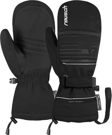 Чоловічі лижні рукавиці Reusch Kondor R-tex, водонепроникні, дихаючі, дуже теплі, чорні, розмір 9