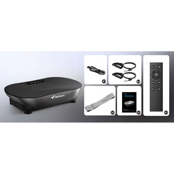 Віброплатформа Merach MR-2533B1, 150 Вт