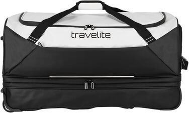 Дорожня сумка на колесах Travelite, водовідштовхувальна, 70 см, 98-119 л, м'який багаж, біла