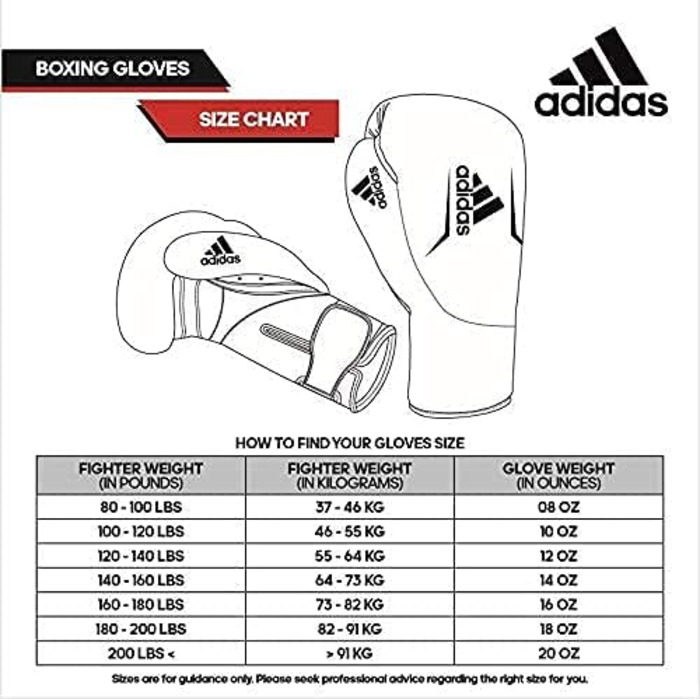 Боксерські рукавички adidas Hybrid 100, для тренувань