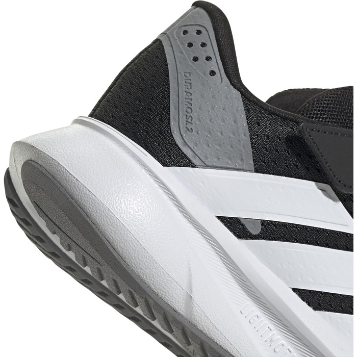 Дитячі кросівки Adidas Duramo SL2 Hook and Loop - чорний, білий, сірий (31 EU)